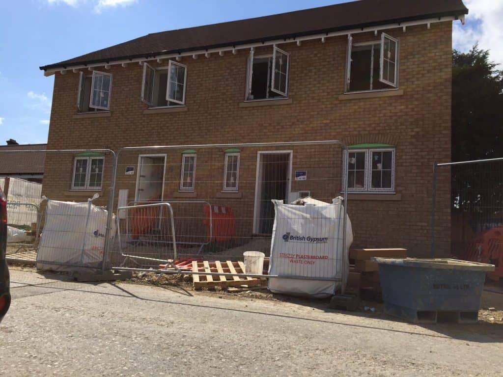 construction site entrance QI Building Solutions