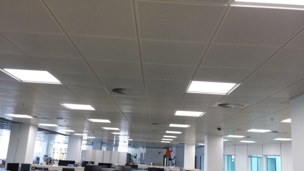 Suspended ceilings Birmingham completed